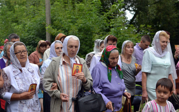 Из Свято-Воскресенского собора в Богоявленскую часовню перенесена икона святой блаженной Манефы Гомельской