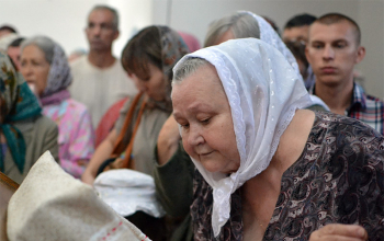 Из Свято-Воскресенского собора в Богоявленскую часовню перенесена икона святой блаженной Манефы Гомельской
