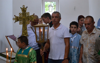 Из Свято-Воскресенского собора в Богоявленскую часовню перенесена икона святой блаженной Манефы Гомельской