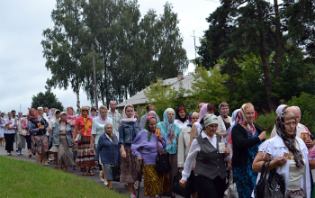 Из Свято-Воскресенского собора в Богоявленскую часовню перенесена икона святой блаженной Манефы Гомельской