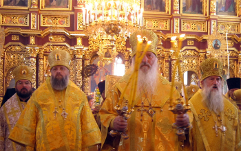 Паломники из Борисова побывали на праздновании в честь 20-летия со дня канонизации Святителя Георгия Конисского