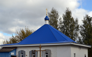 Протоиерей Александр Вербило ознакомился с ходом ремонтных работ в храме д.Гора