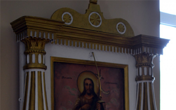 Протоиерей Александр Вербило ознакомился с ходом ремонтных работ в храме д.Гора