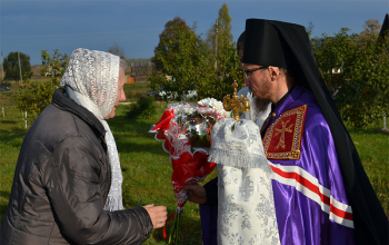 Освящение храма-часовни в д. Юзефово
