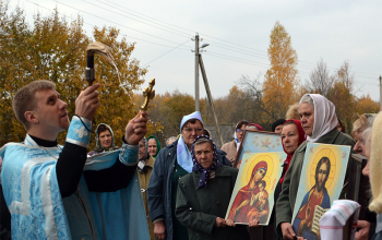 Престольный праздник в храме Покрова Пресвятой Богородицы д.Забашевичи