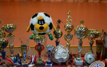 Награждение победителей Покровского мини-футбольного турнира