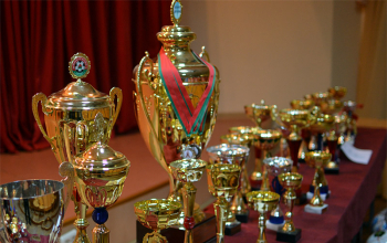 Награждение победителей Покровского мини-футбольного турнира