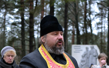 Освящение креста в д. Костюки