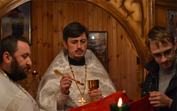 Престольный праздник в часовне в д.Замошье