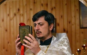 Престольный праздник в часовне в д.Замошье