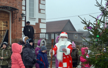 Рождество Христово 2014: Учащиеся детской Воскресной школы на Рождественских мероприятиях