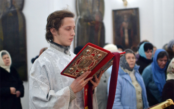 В канун Рождества совершено малое освящение Свято-Воскресенского кафедрального собора