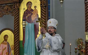 В канун Рождества совершено малое освящение Свято-Воскресенского кафедрального собора