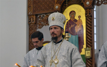 В канун Рождества совершено малое освящение Свято-Воскресенского кафедрального собора
