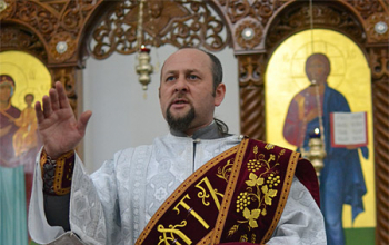 В канун Рождества совершено малое освящение Свято-Воскресенского кафедрального собора