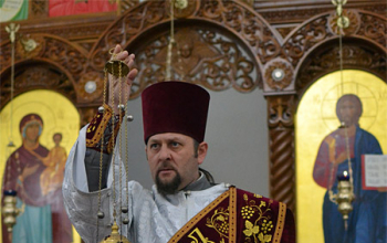 В канун Рождества совершено малое освящение Свято-Воскресенского кафедрального собора