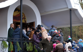 Детский рождественский праздник в храме Рождества Христова