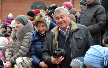 Детский рождественский праздник в храме Рождества Христова