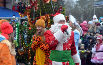 Детский рождественский праздник в храме Рождества Христова