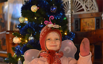 Детский рождественский праздник в храме Рождества Христова