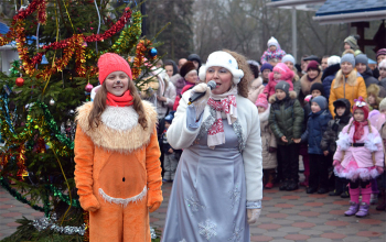 Детский рождественский праздник в храме Рождества Христова