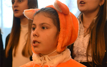 Рождество 2014: Детский концерт в храме Рождества Христова