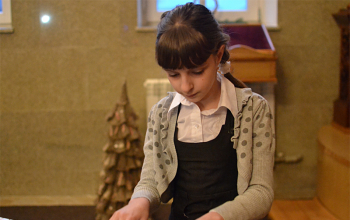 Рождество 2014: Детский концерт в храме Рождества Христова