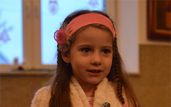 Рождество 2014: Детский концерт в храме Рождества Христова