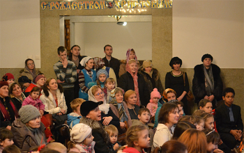 Рождество 2014: Детский концерт в храме Рождества Христова