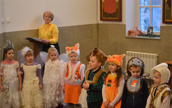 Рождество 2014: Детский концерт в храме Рождества Христова