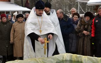 Праздник Богоявления в Борисовском благочинии (фото)