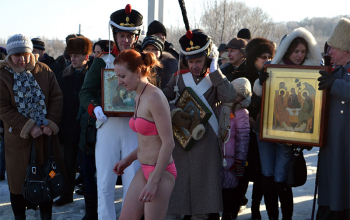 Праздник Богоявления в Борисовском благочинии (фото)