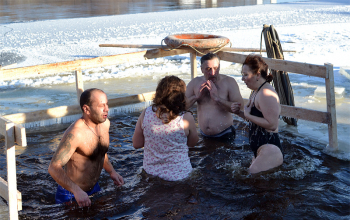 Праздник Богоявления в Борисовском благочинии (фото)