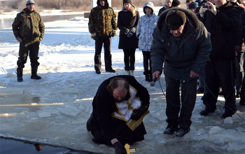 Праздник Богоявления в Борисовском благочинии (фото)