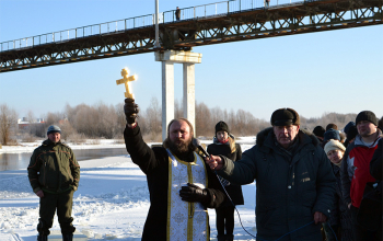 Праздник Богоявления в Борисовском благочинии (фото)