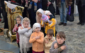 В Свято-Воскресенском соборе чествовали митрофорного протоиерея Иоанна Мисеюка