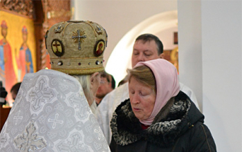 В Свято-Воскресенском соборе чествовали митрофорного протоиерея Иоанна Мисеюка