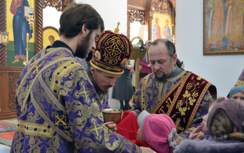 Торжество православия. Литургия Василия Великого в Свято-Воскресенском соборе