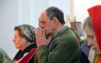 Торжество православия. Литургия Василия Великого в Свято-Воскресенском соборе