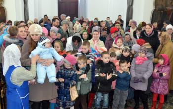 Торжество православия. Литургия Василия Великого в Свято-Воскресенском соборе