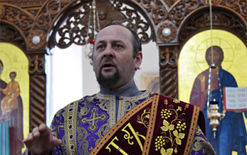 Владыка Вениамин в день Иоанна Лествичника возглавил Литургию в Свято-Воскресенском соборе