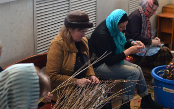 Вербное воскресенье в храмах Борисовского благочиния