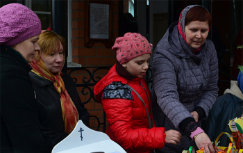 Вербное воскресенье в храмах Борисовского благочиния