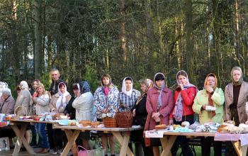 Пасхальные богослужения в храме Рождества Христова