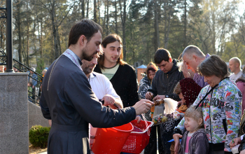 Пасхальные богослужения в храме Рождества Христова