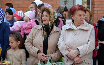 Пасхальные богослужения в храме Рождества Христова