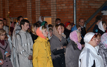 Пасхальные богослужения в храме Рождества Христова