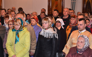 Пасхальные богослужения в храме Рождества Христова