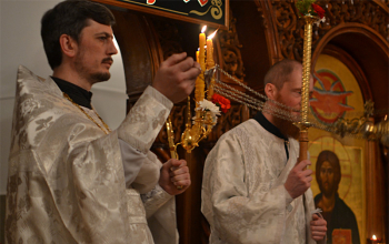 Пасхальные богослужения в храме Рождества Христова