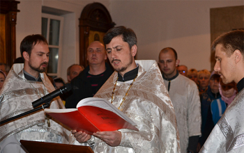 Пасхальные богослужения в храме Рождества Христова